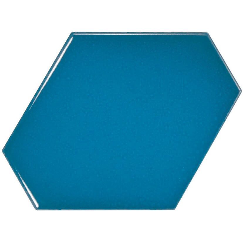Carrelage Hexagonal blanc matt Scale 12,4x10,7 - Carrelages 3D